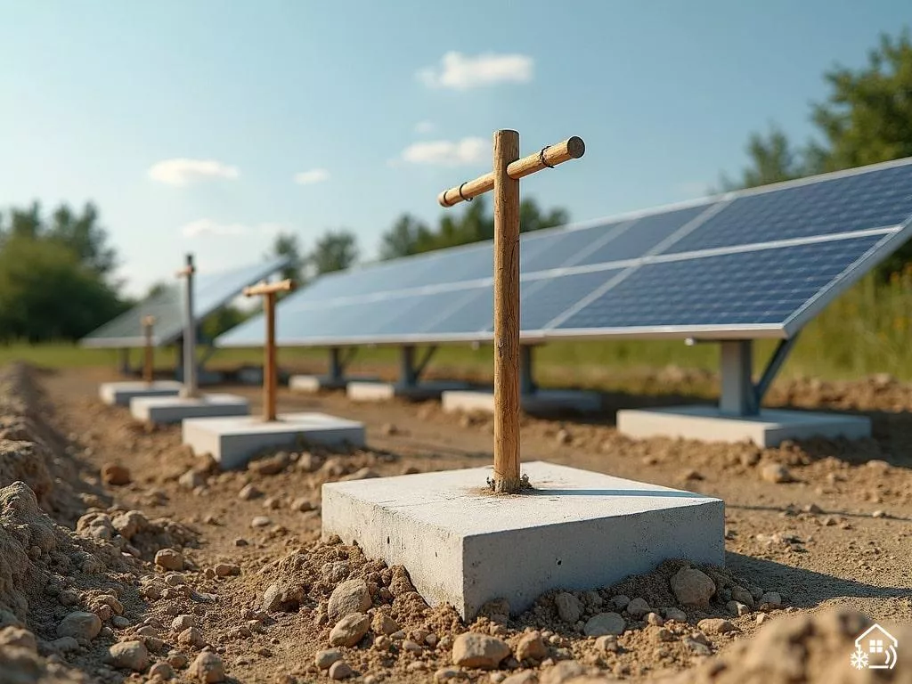 Fabriquer un support pour panneau solaire au sol : le guide complet