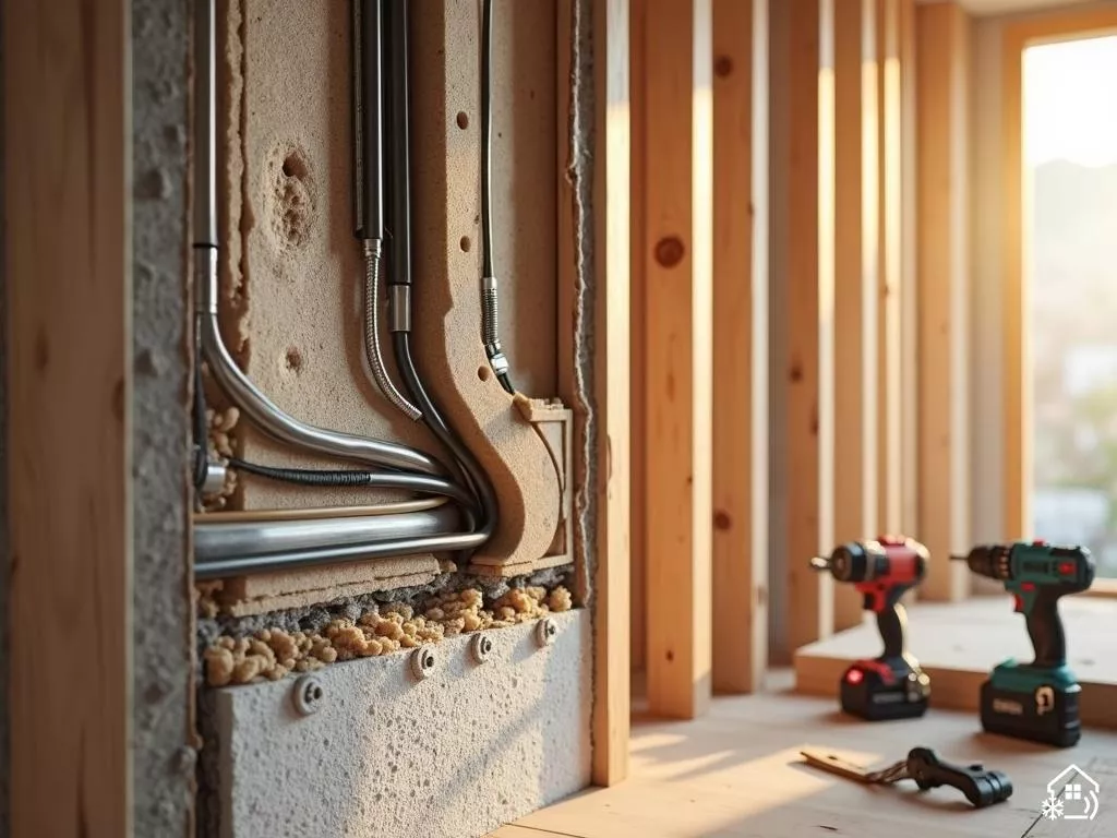 Comment réaliser un passage de câble électrique dans une cloison placo en toute conformité