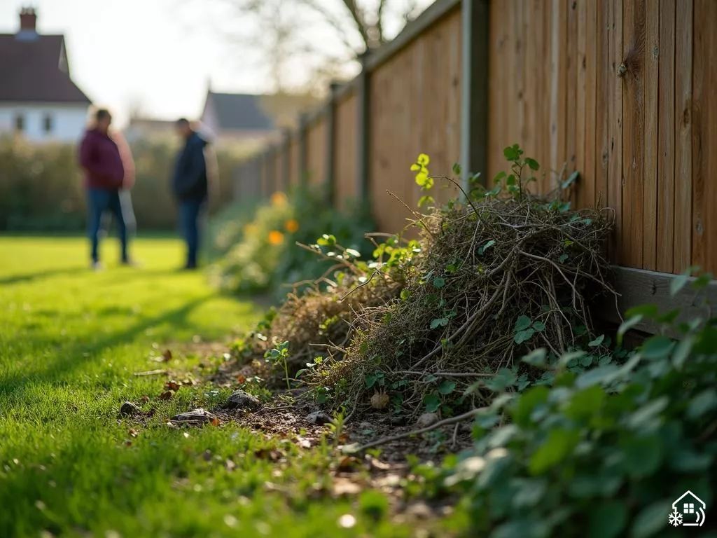 Mon voisin met ses déchets verts contre la clôture : que faire pour préserver l’harmonie de votre quartier ?