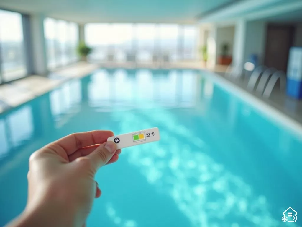 Pas de trace de chlore sur bandelette : que signifie l'absence de désinfectant ?