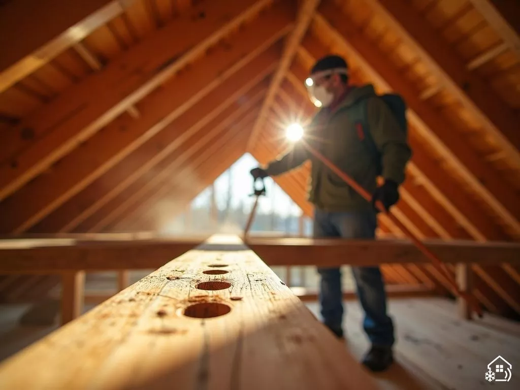 Traitement de charpente : comparatif entre la pulvérisation ou l'injection