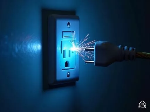 Étincelles sur une prise électrique : danger ou non ?